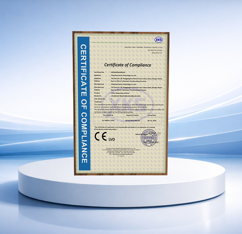 LM Series CE LVD Certificate