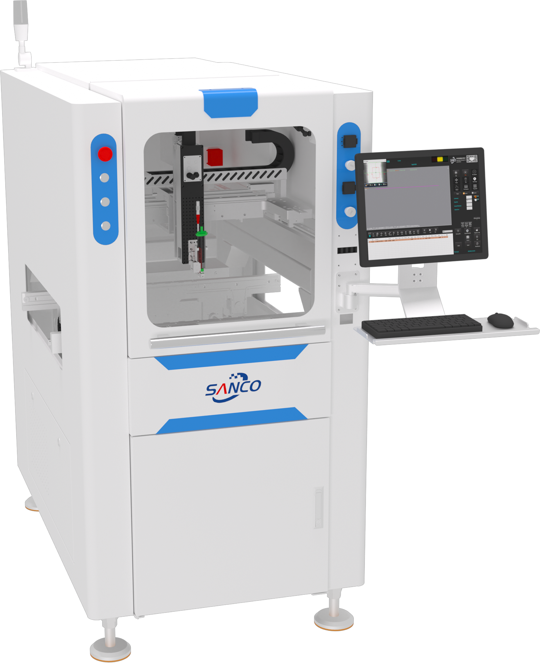 LM-Serie Inline-Hochgeschwindigkeits-Dosiermaschine