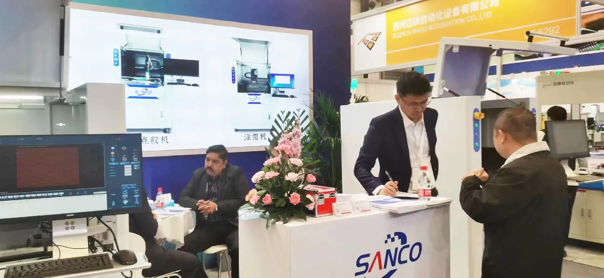 Expositor SANCO para stands de exposição