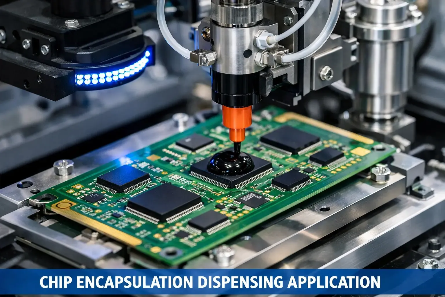 Chip Encapsulation Dispensing Application