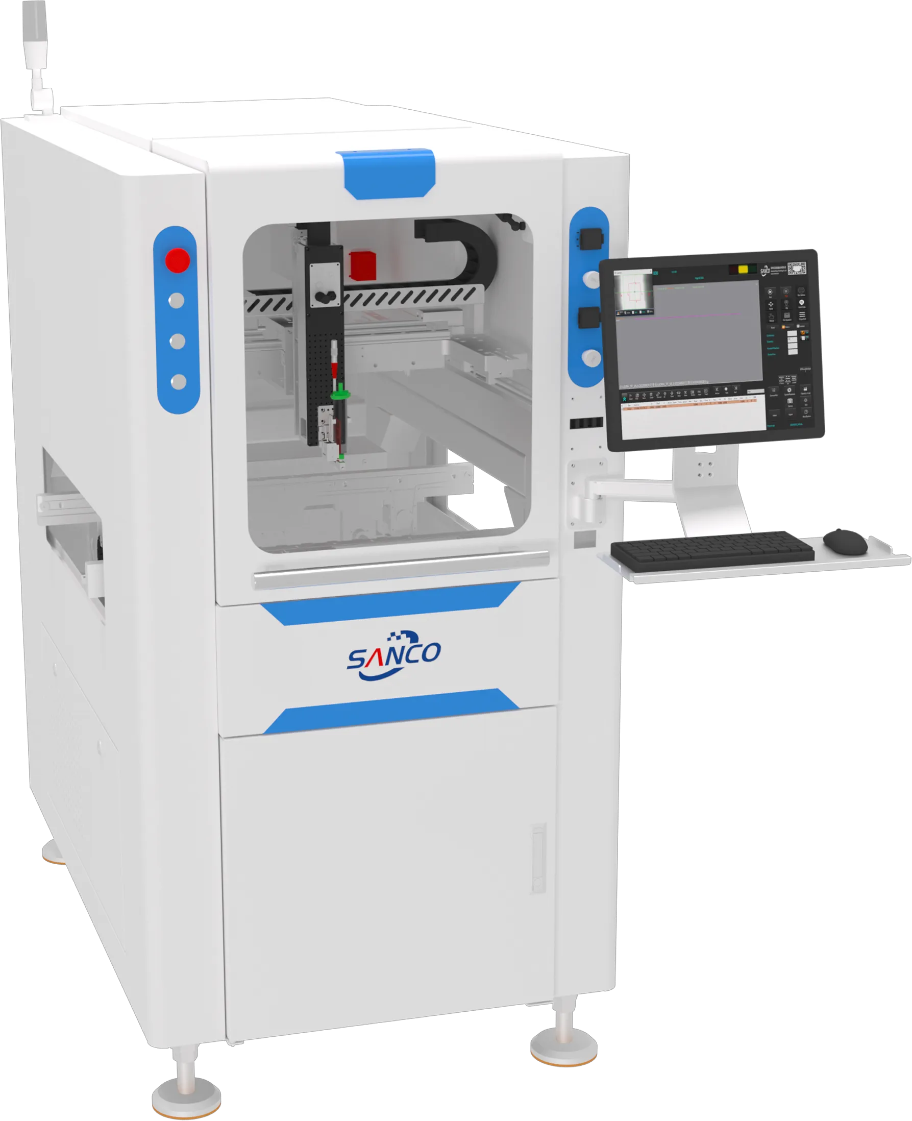 LM Series Inline High Speed Dispensing Machine - Industrial SMT Dispenser