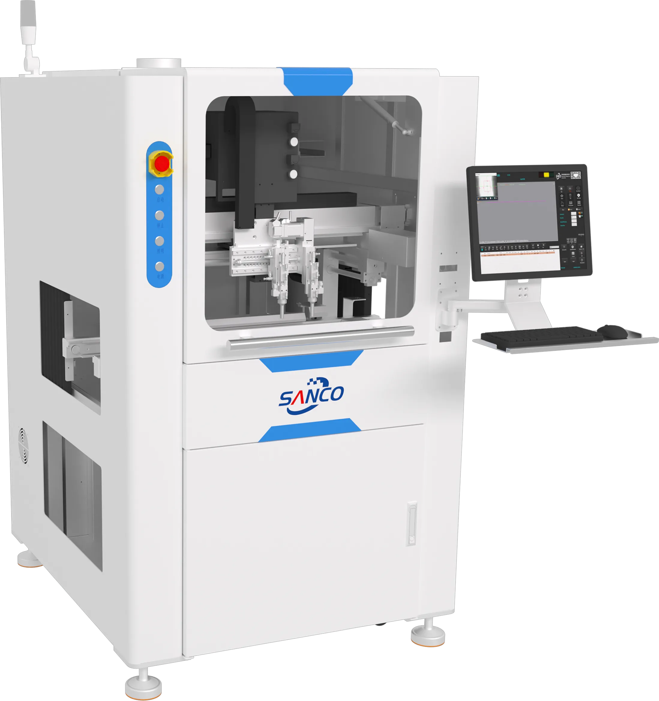 Three Axial Coating Machine - 3-axis conformal coating equipment