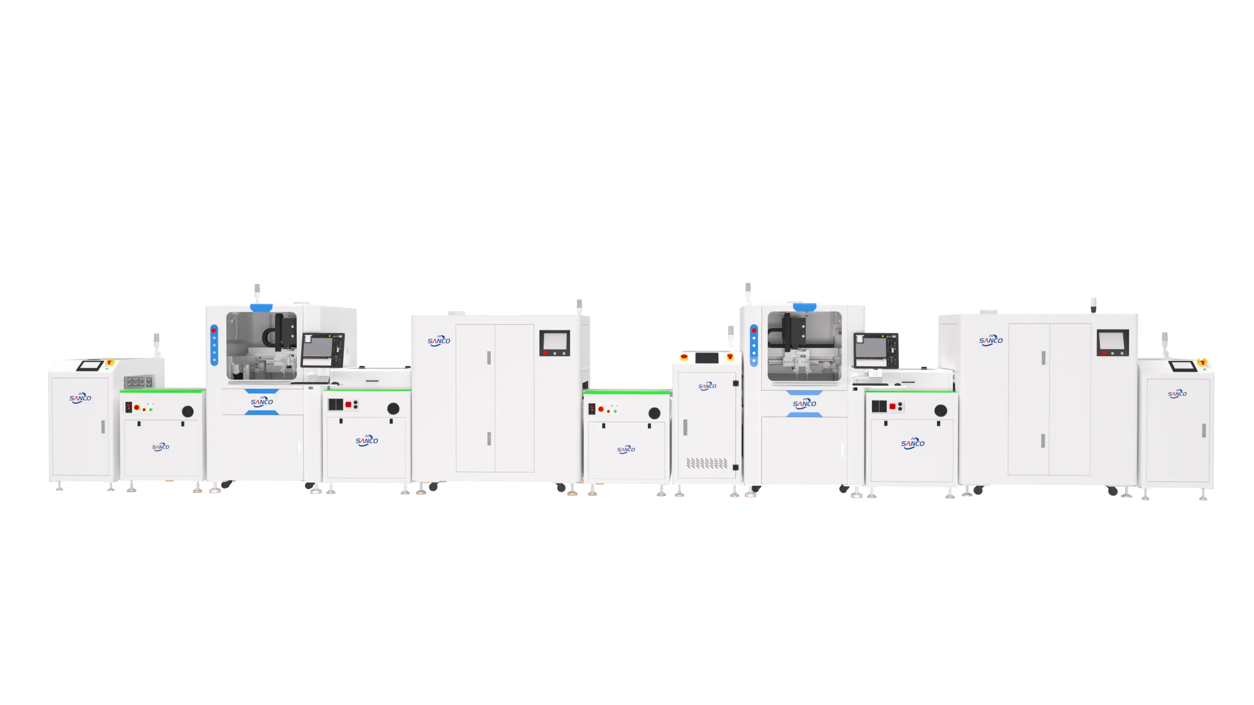 Double-side Online PCBA Conformal Coating Line Solution with IR Curing Oven
