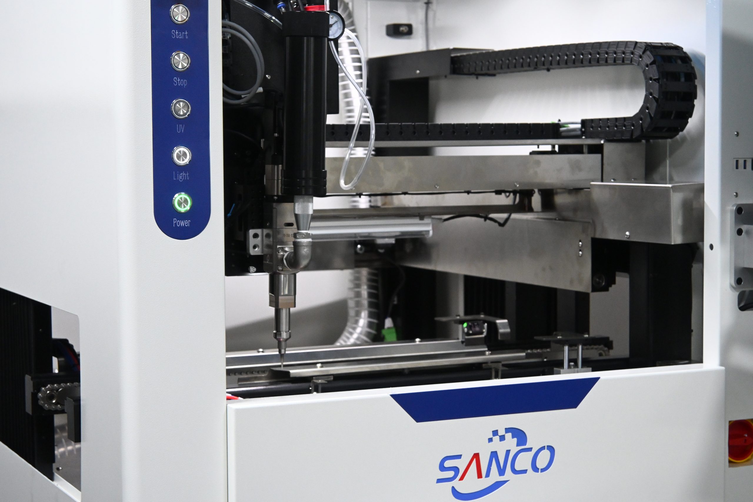 Sanco Four-Axials Coating Machine selected and installed in India