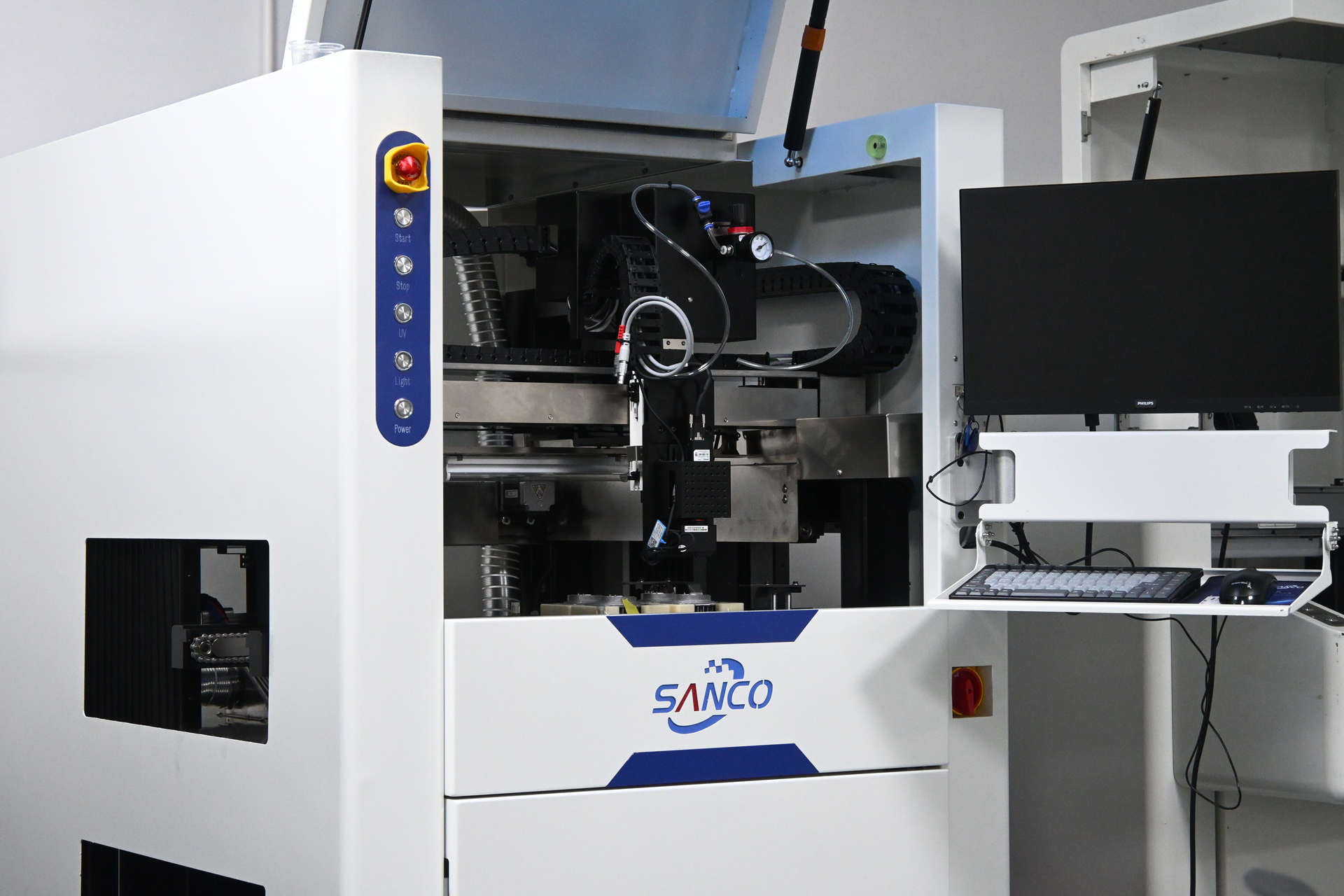 conformal coating equipment for PCBA in factory application