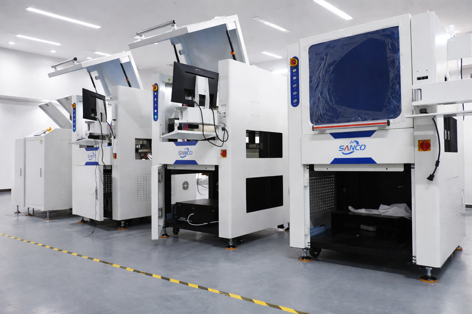 PCB surface tension conformal coating production line